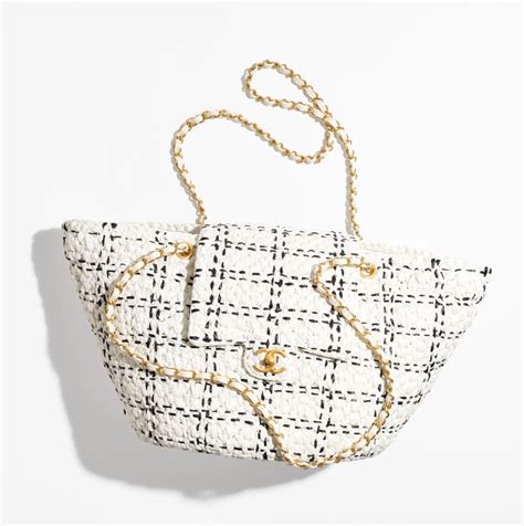 chanel raffia tote bag - best raffia tote.